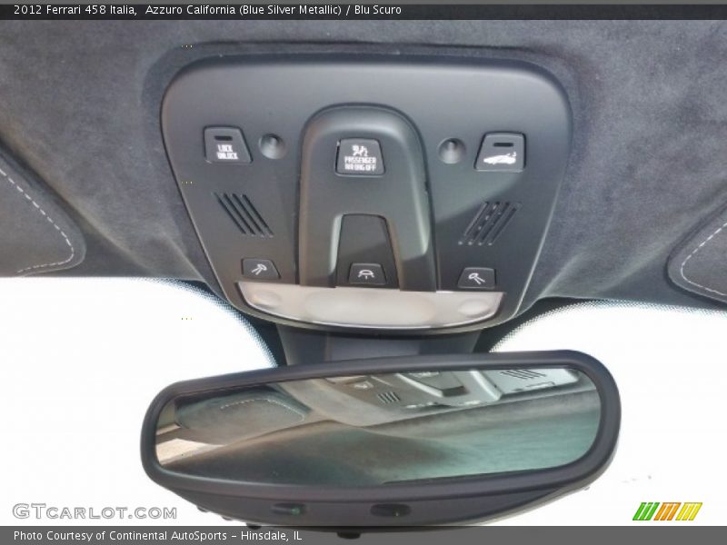 Controls of 2012 458 Italia