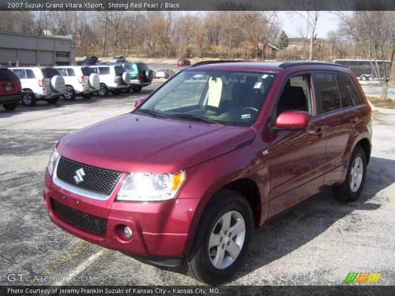 Shining Red Pearl / Black 2007 Suzuki Grand Vitara XSport