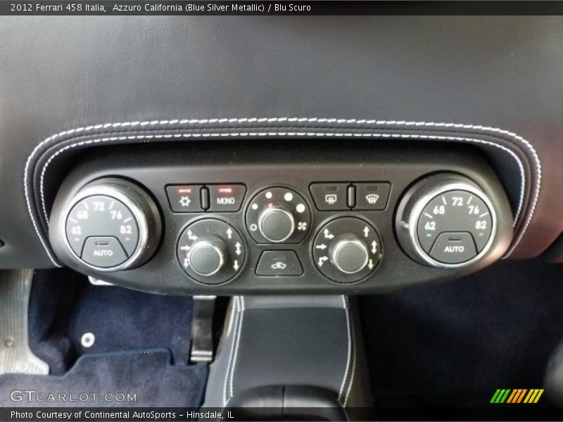 Controls of 2012 458 Italia