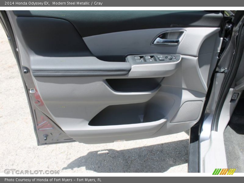 Modern Steel Metallic / Gray 2014 Honda Odyssey EX
