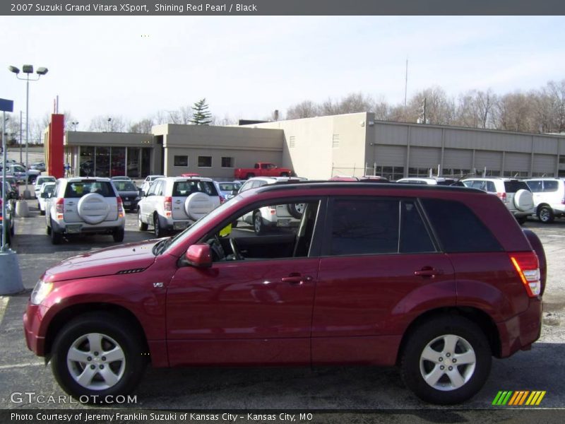 Shining Red Pearl / Black 2007 Suzuki Grand Vitara XSport