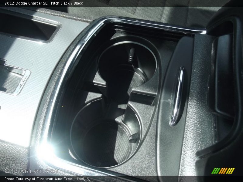 Pitch Black / Black 2012 Dodge Charger SE