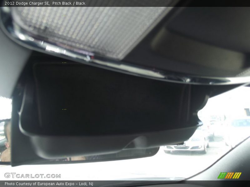 Pitch Black / Black 2012 Dodge Charger SE
