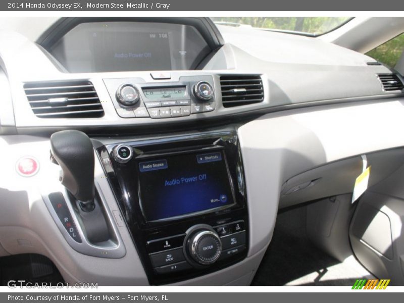 Modern Steel Metallic / Gray 2014 Honda Odyssey EX