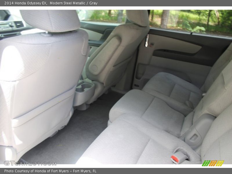 Modern Steel Metallic / Gray 2014 Honda Odyssey EX
