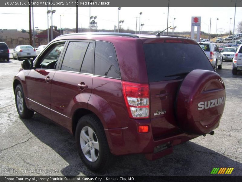 Shining Red Pearl / Black 2007 Suzuki Grand Vitara XSport