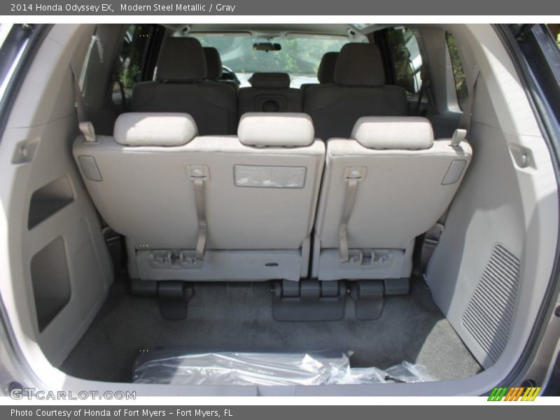 Modern Steel Metallic / Gray 2014 Honda Odyssey EX