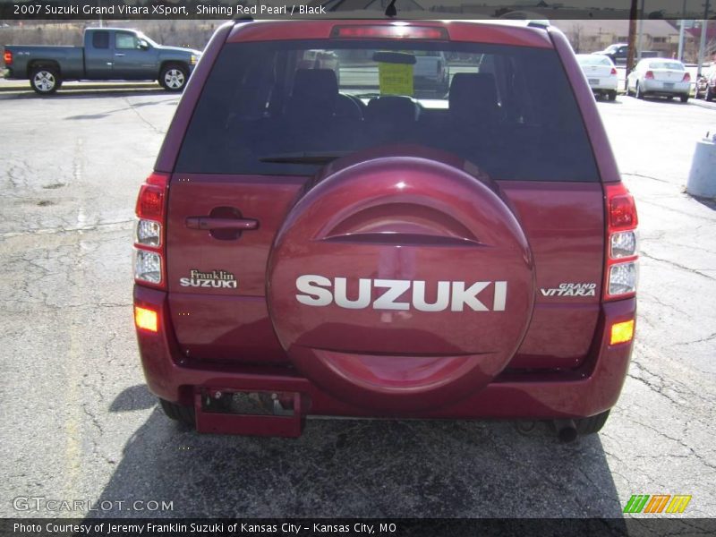 Shining Red Pearl / Black 2007 Suzuki Grand Vitara XSport