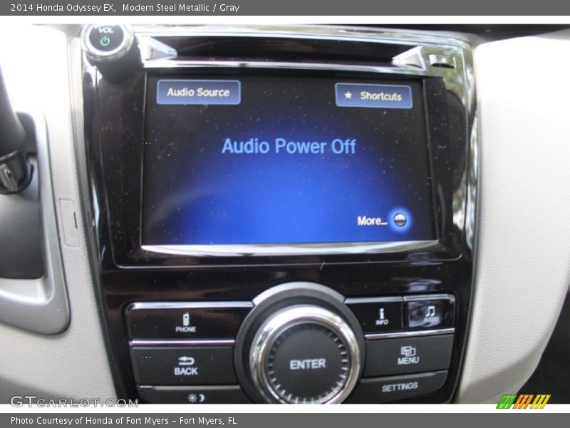 Modern Steel Metallic / Gray 2014 Honda Odyssey EX
