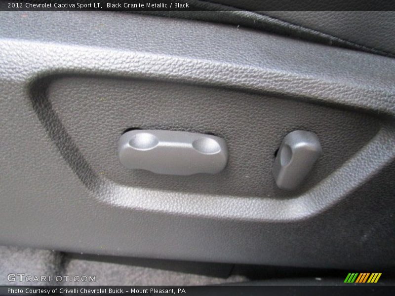 Black Granite Metallic / Black 2012 Chevrolet Captiva Sport LT