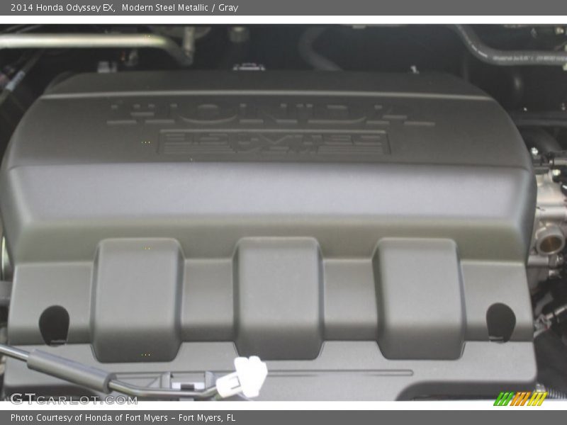 Modern Steel Metallic / Gray 2014 Honda Odyssey EX
