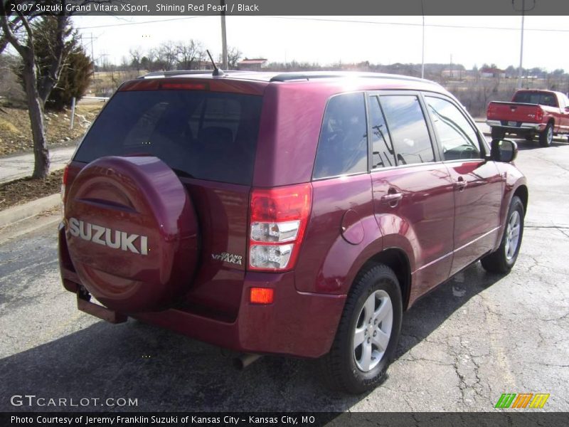Shining Red Pearl / Black 2007 Suzuki Grand Vitara XSport