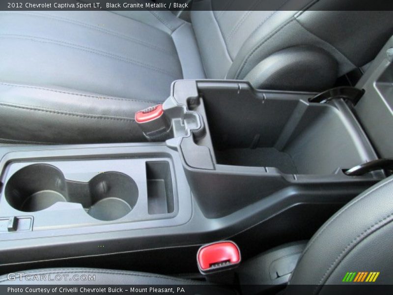 Black Granite Metallic / Black 2012 Chevrolet Captiva Sport LT
