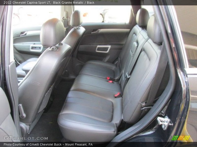 Black Granite Metallic / Black 2012 Chevrolet Captiva Sport LT