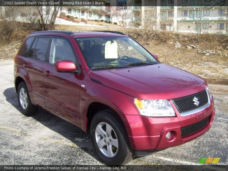 Shining Red Pearl / Black 2007 Suzuki Grand Vitara XSport