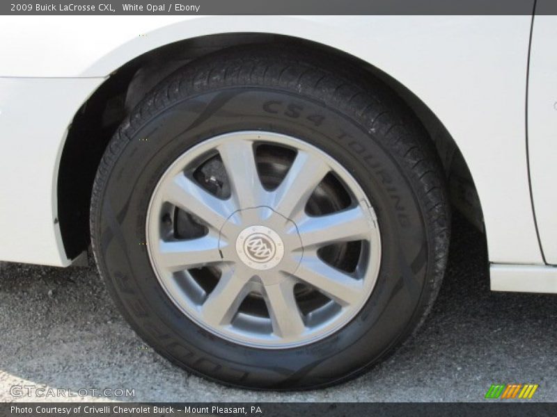 White Opal / Ebony 2009 Buick LaCrosse CXL