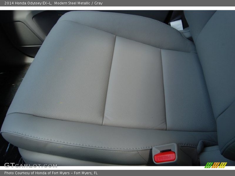 Modern Steel Metallic / Gray 2014 Honda Odyssey EX-L