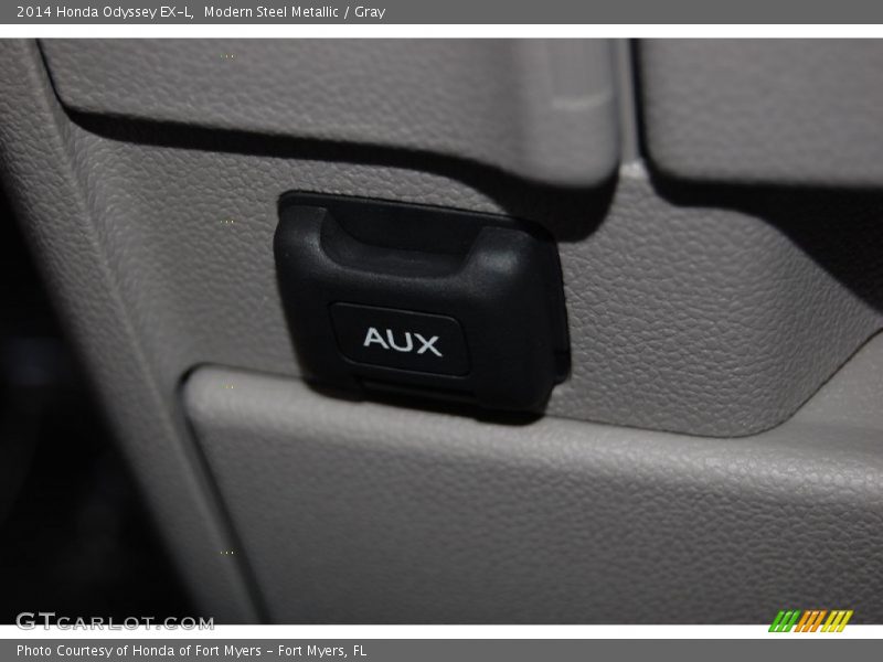 Modern Steel Metallic / Gray 2014 Honda Odyssey EX-L