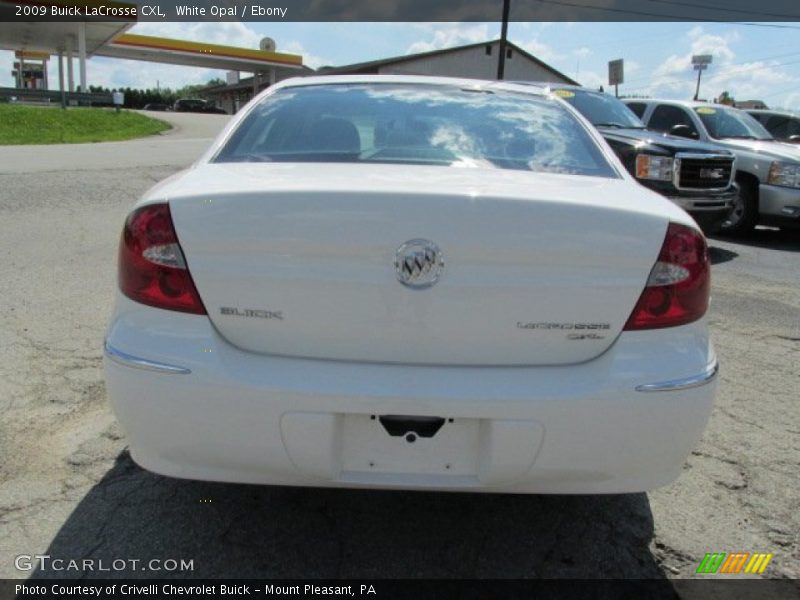 White Opal / Ebony 2009 Buick LaCrosse CXL