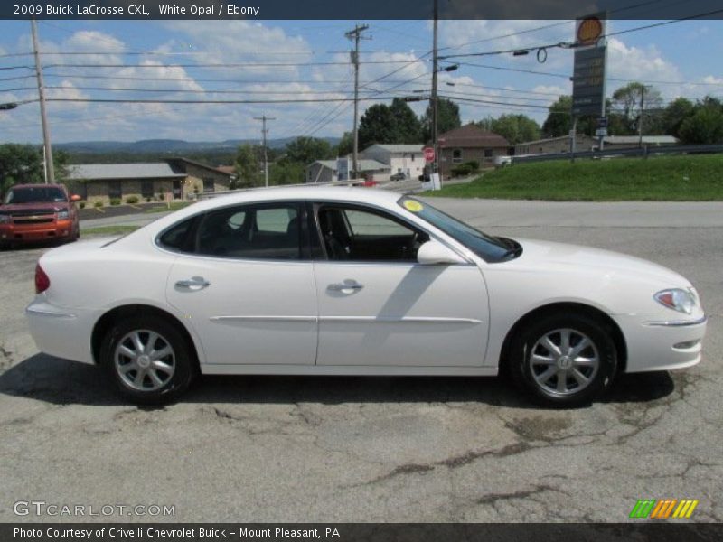 White Opal / Ebony 2009 Buick LaCrosse CXL