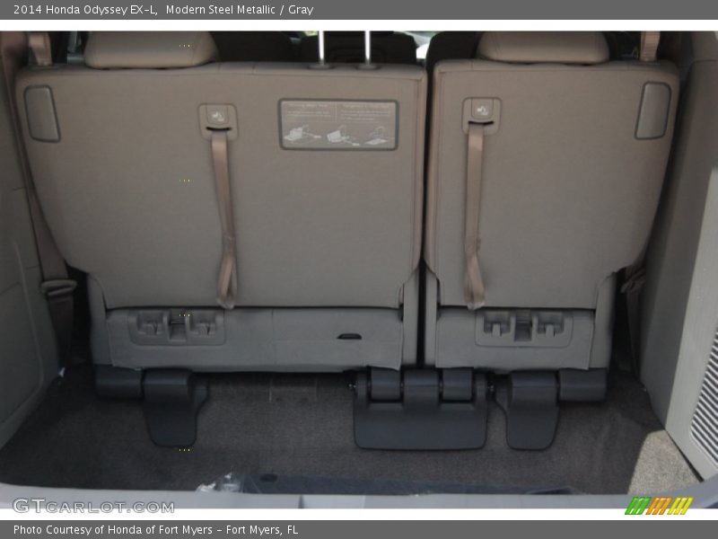 Modern Steel Metallic / Gray 2014 Honda Odyssey EX-L
