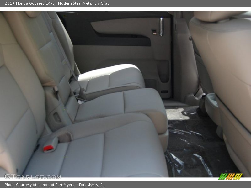 Modern Steel Metallic / Gray 2014 Honda Odyssey EX-L
