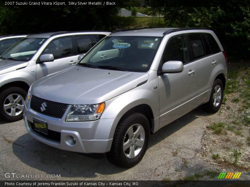 Silky Silver Metallic / Black 2007 Suzuki Grand Vitara XSport