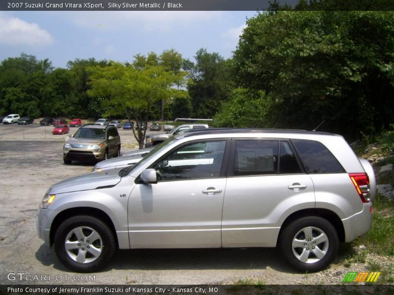 Silky Silver Metallic / Black 2007 Suzuki Grand Vitara XSport