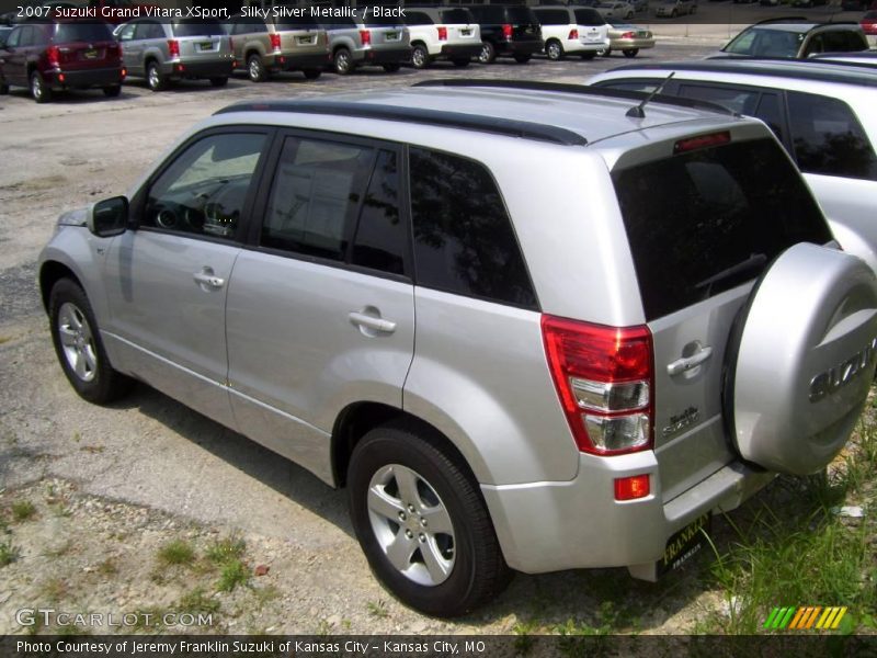 Silky Silver Metallic / Black 2007 Suzuki Grand Vitara XSport