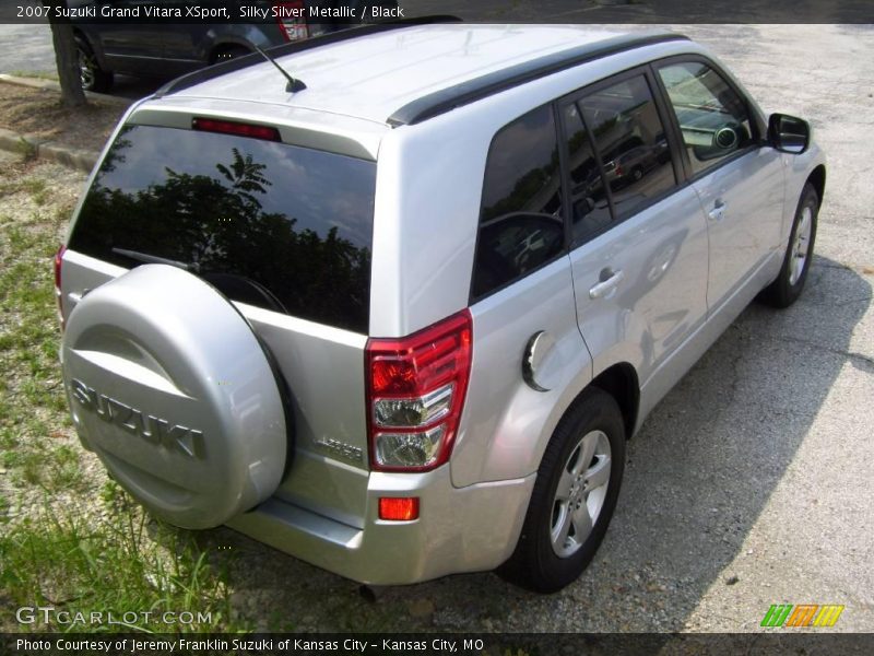 Silky Silver Metallic / Black 2007 Suzuki Grand Vitara XSport