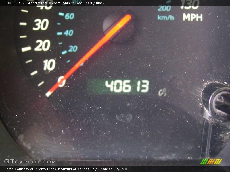 Shining Red Pearl / Black 2007 Suzuki Grand Vitara XSport