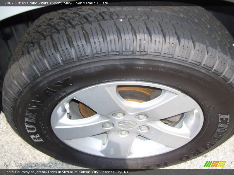 Silky Silver Metallic / Black 2007 Suzuki Grand Vitara XSport