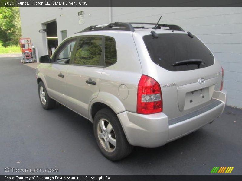 Sahara Silver / Gray 2006 Hyundai Tucson GL