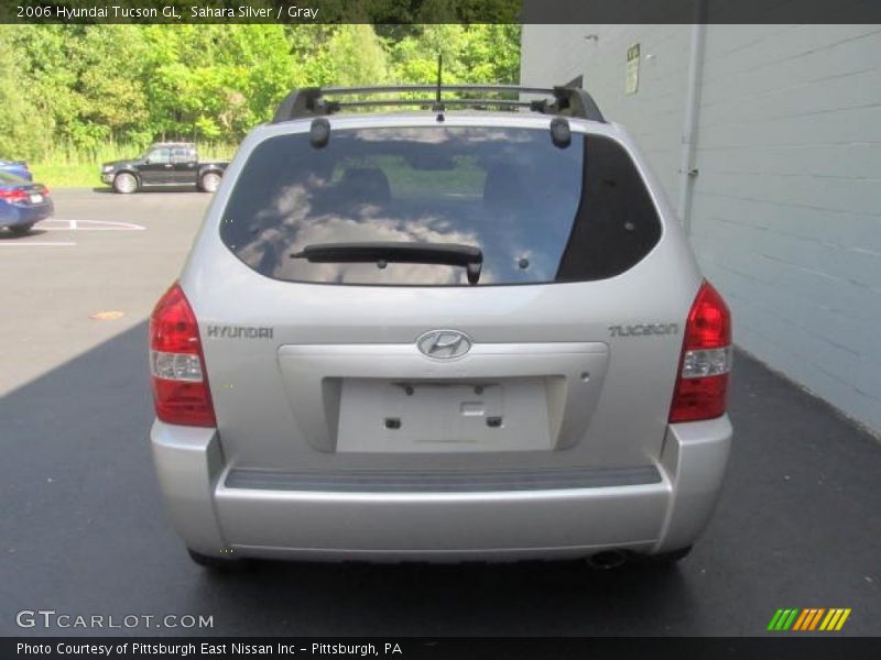 Sahara Silver / Gray 2006 Hyundai Tucson GL