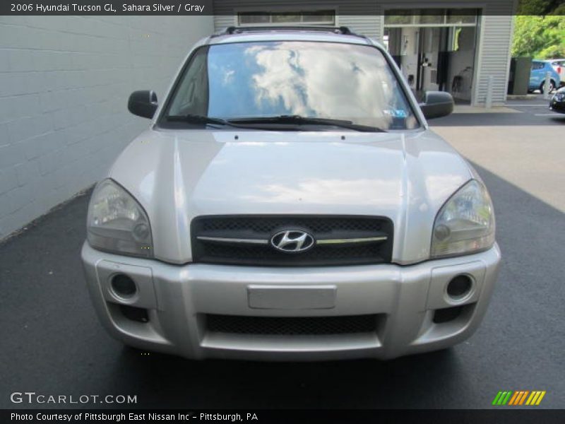 Sahara Silver / Gray 2006 Hyundai Tucson GL