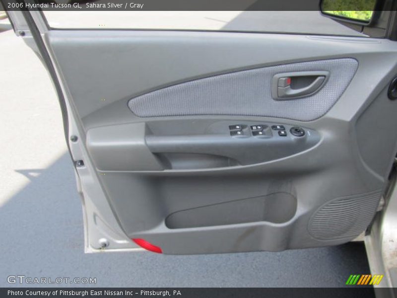 Sahara Silver / Gray 2006 Hyundai Tucson GL