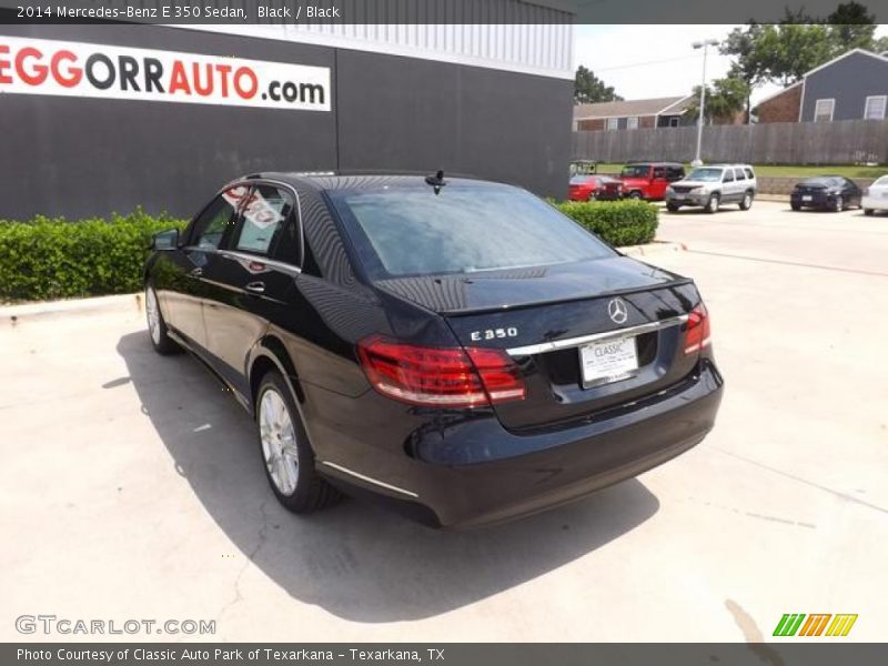 Black / Black 2014 Mercedes-Benz E 350 Sedan