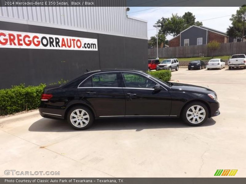 Black / Black 2014 Mercedes-Benz E 350 Sedan