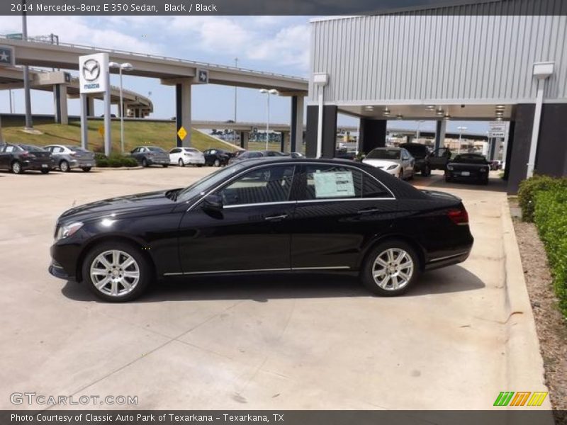 Black / Black 2014 Mercedes-Benz E 350 Sedan