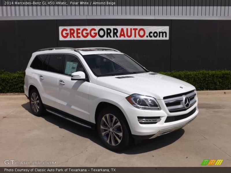 Polar White / Almond Beige 2014 Mercedes-Benz GL 450 4Matic