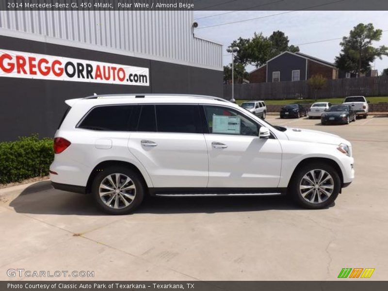 Polar White / Almond Beige 2014 Mercedes-Benz GL 450 4Matic