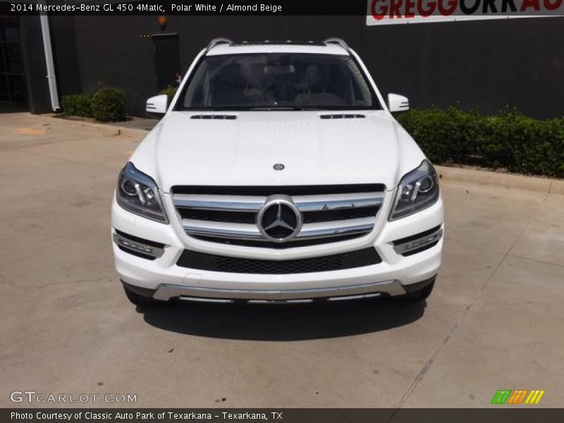 Polar White / Almond Beige 2014 Mercedes-Benz GL 450 4Matic