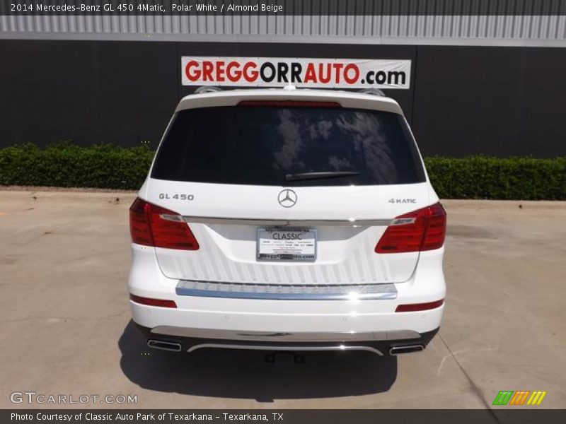 Polar White / Almond Beige 2014 Mercedes-Benz GL 450 4Matic