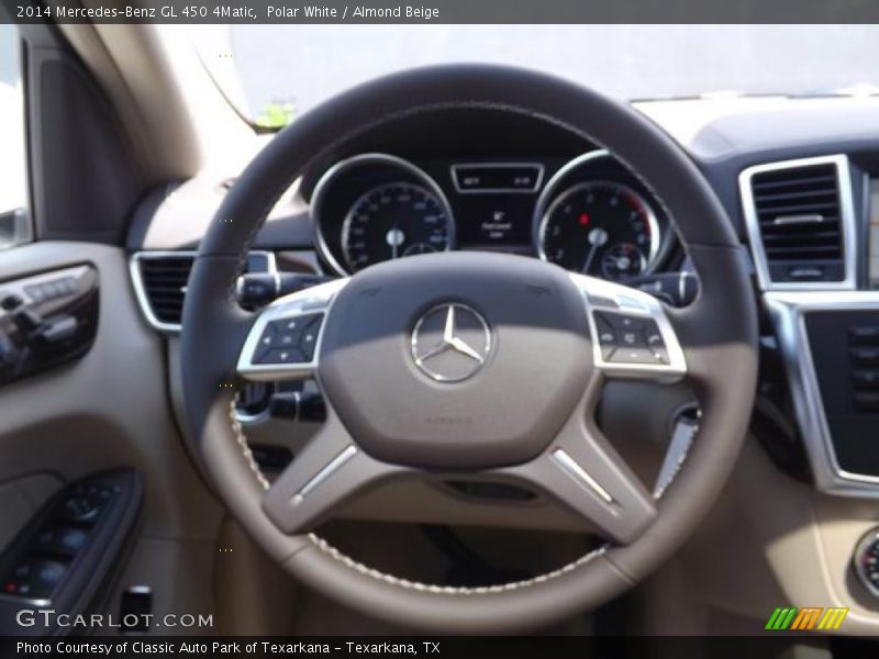 Polar White / Almond Beige 2014 Mercedes-Benz GL 450 4Matic