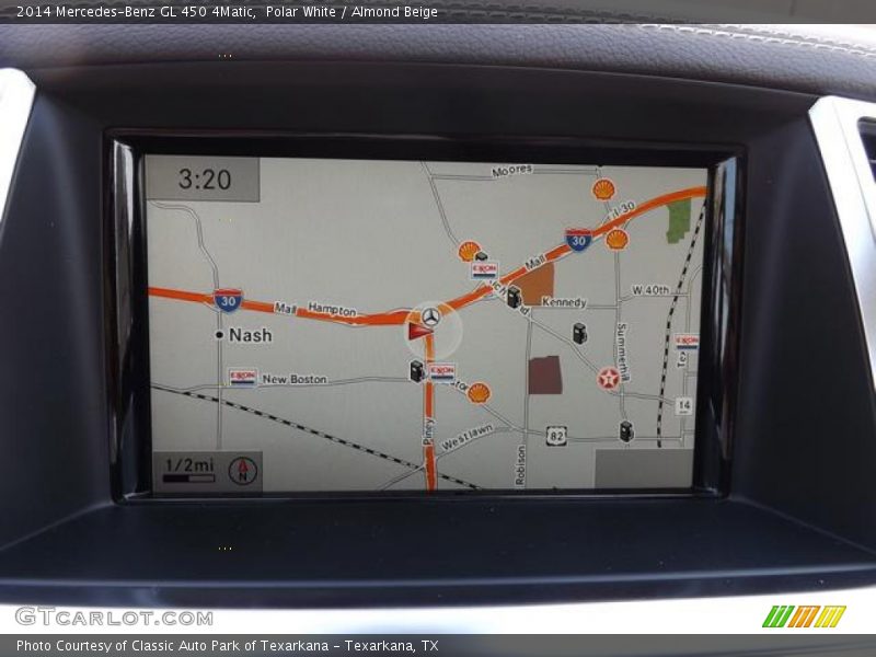 Navigation of 2014 GL 450 4Matic