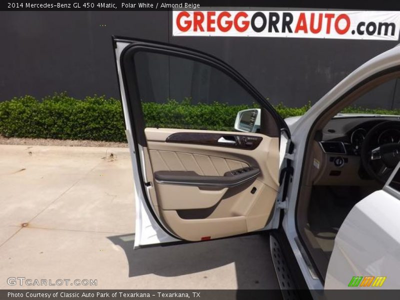 Polar White / Almond Beige 2014 Mercedes-Benz GL 450 4Matic