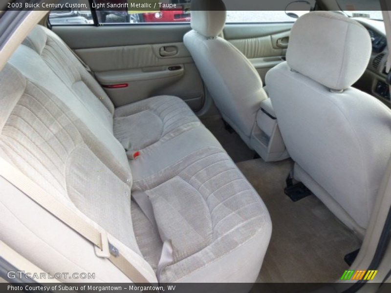 Light Sandrift Metallic / Taupe 2003 Buick Century Custom