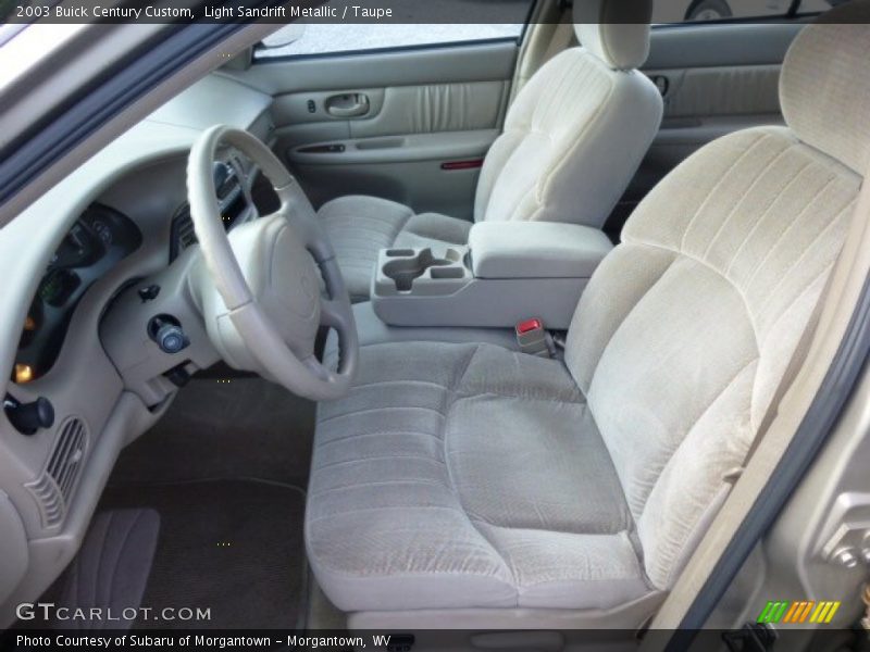 Light Sandrift Metallic / Taupe 2003 Buick Century Custom