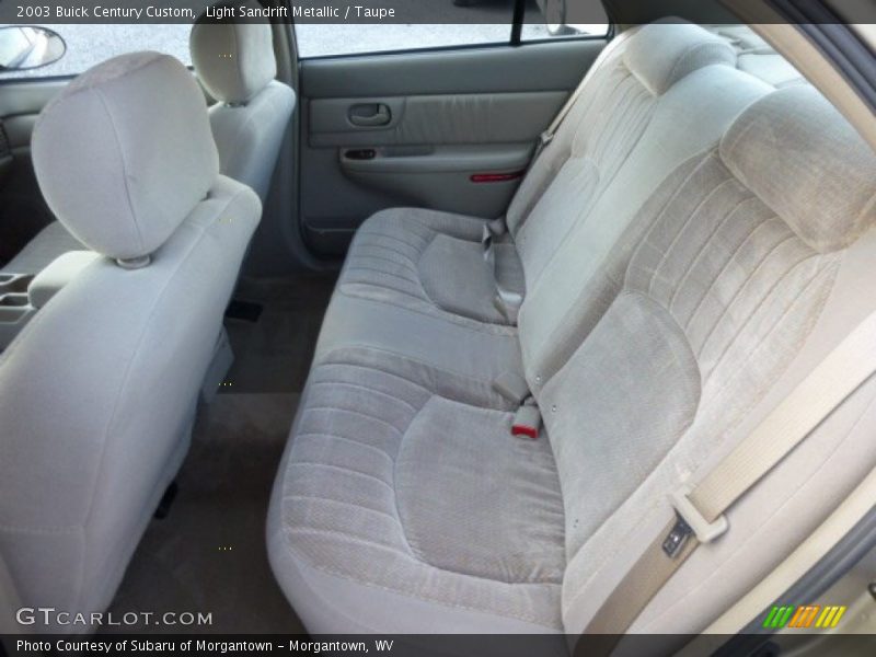 Light Sandrift Metallic / Taupe 2003 Buick Century Custom