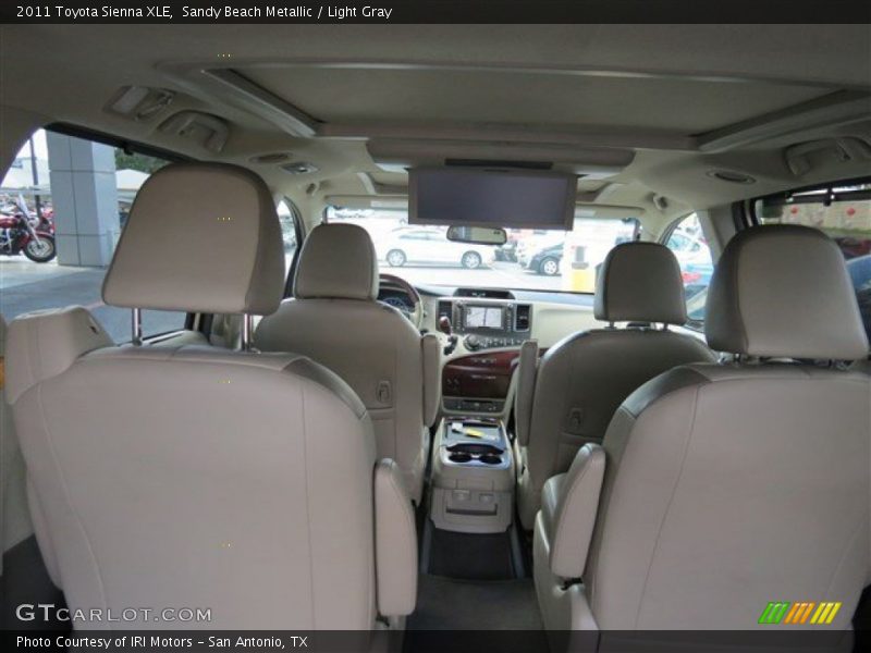 Sandy Beach Metallic / Light Gray 2011 Toyota Sienna XLE